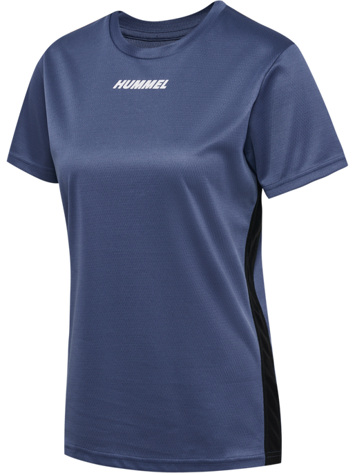 hmlMULTI PL JERSEY WOMAN, BLUE INDIGO hmlMULTI PL JERSEY WOMAN, BLUE INDIGO, packshot