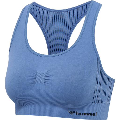 hmlMT SHAPING SEAMLESS SPORTS TOP, MARINA, packshot