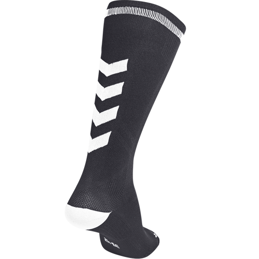 ELITE INDOOR SOCK HIGH, BLACK/WHITE ELITE INDOOR SOCK HIGH, BLACK/WHITE, packshot