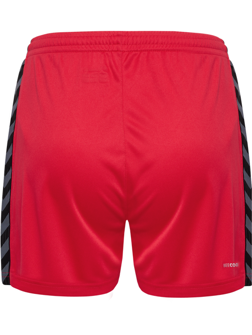 hmlAUTHENTIC PL SHORTS WOMAN, TRUE RED, packshot