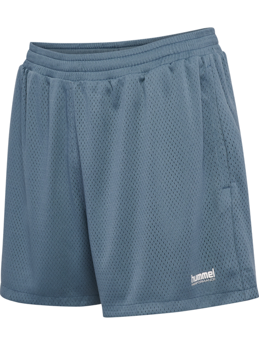 hmlPULSE MESH SHORTS, BLUE MIRAGE, packshot
