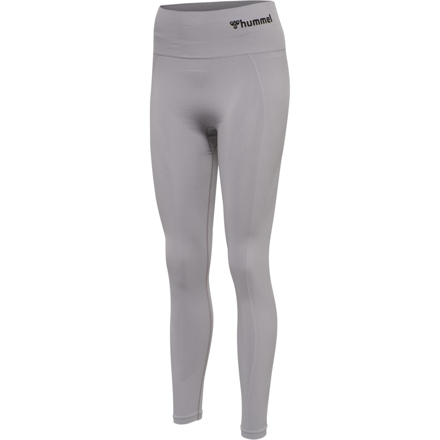 hmlTIF SEAMLESS HIGH WAIST TIGHTS, MINIMAL GRAY, packshot