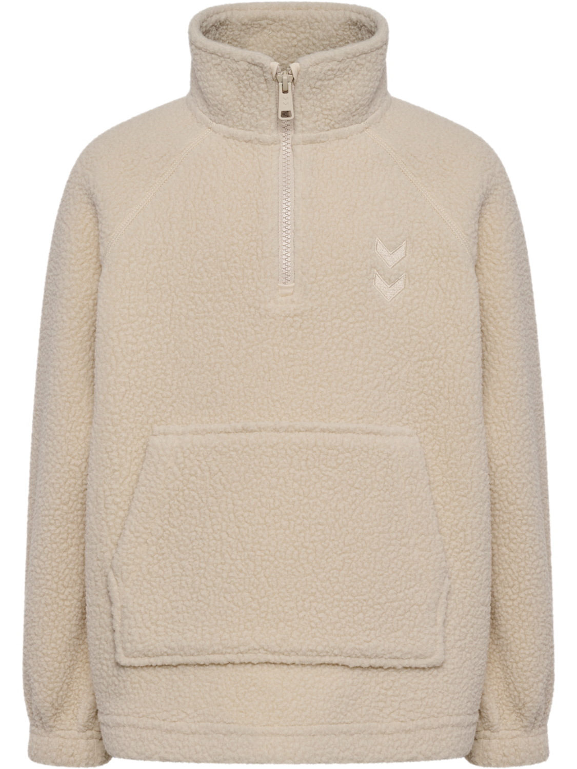 hmlJR MARTINI HALF ZIP JACKET, OATMEAL, packshot