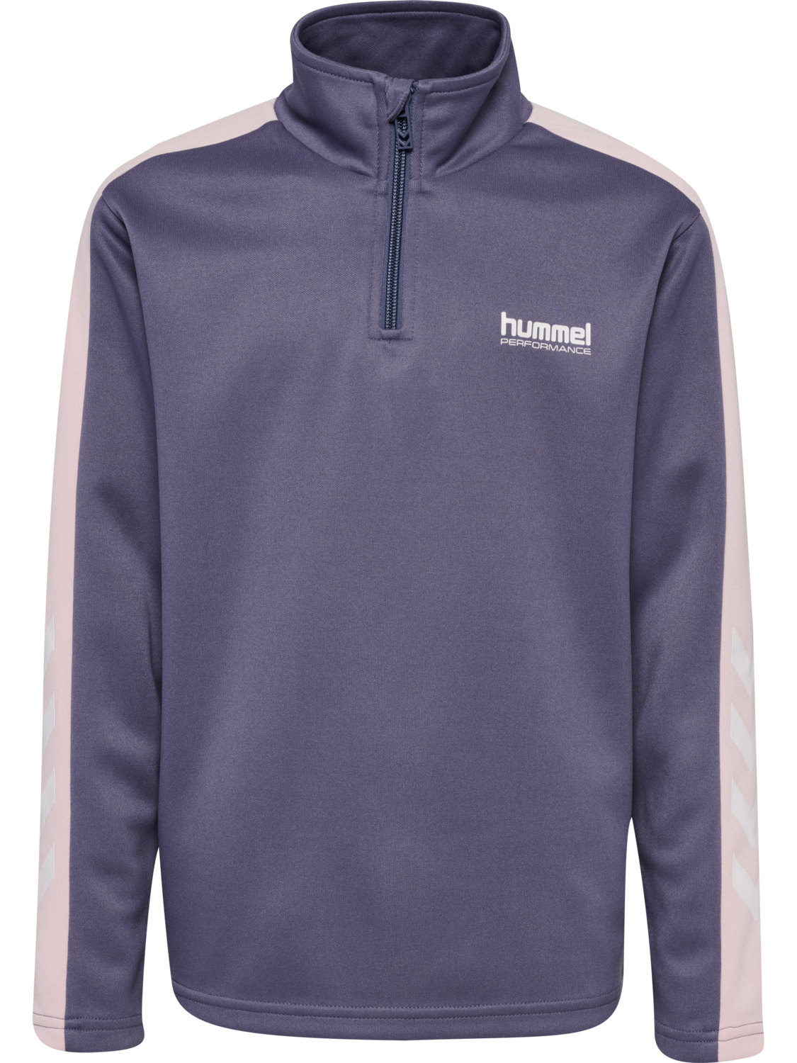 hmlJR GOAL HALFZIP, HERON, packshot