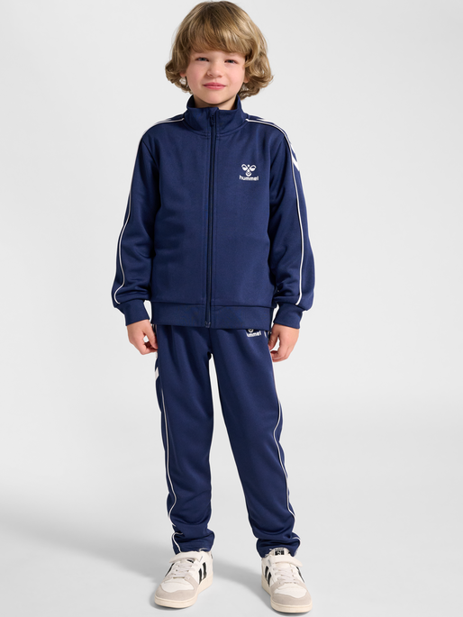 hmlTRACK TRACKSUIT, DRESS BLUES, model