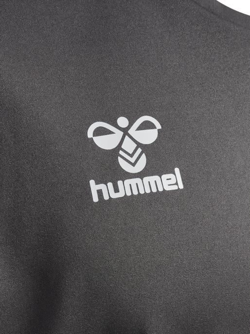 hmlESSENTIAL JERSEY S/S, STEEL GRAY, packshot