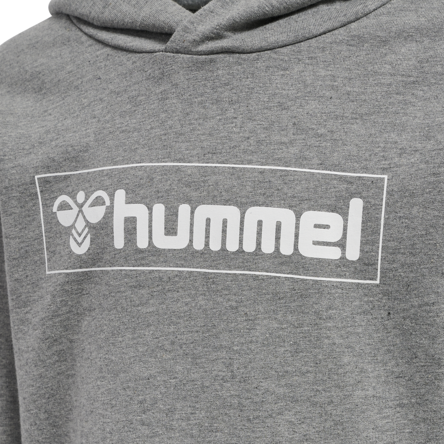 hmlBOX HOODIE, MEDIUM MELANGE, packshot
