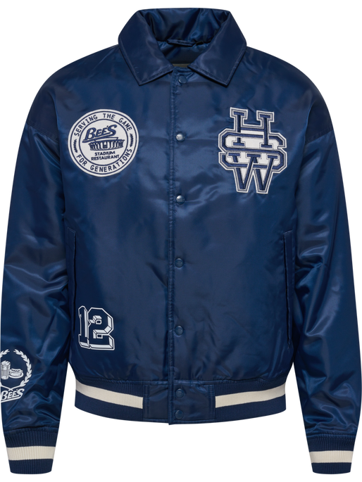 hmlLETTERMAN JACKET HSW, DRESS BLUES hmlLETTERMAN JACKET HSW, DRESS BLUES, packshot