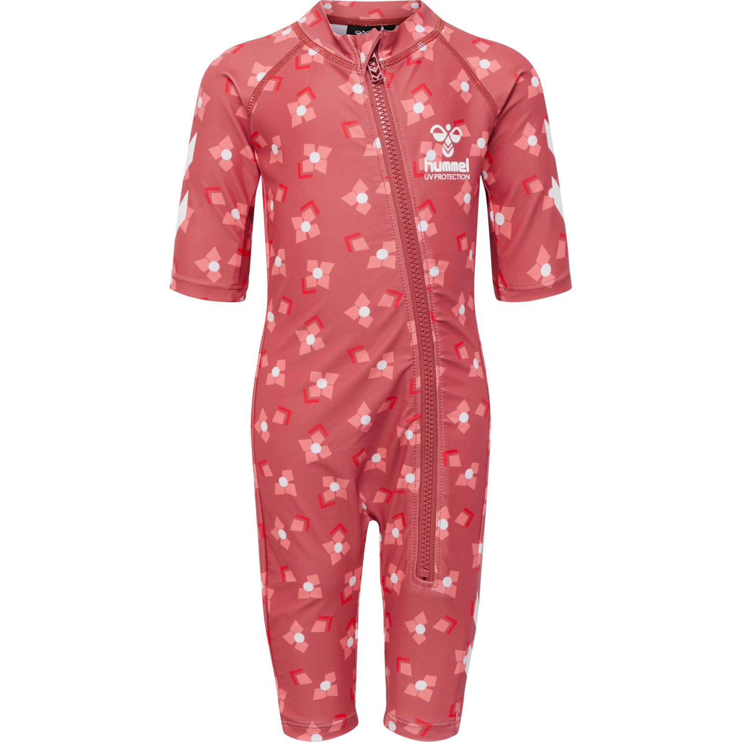 hmlCALA SWIM SUIT, DUSTY CEDAR, packshot