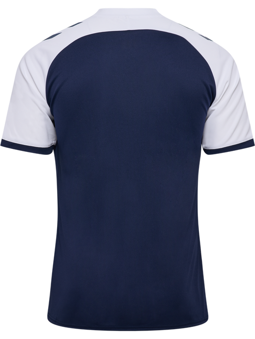 hmlMATCH LEAGUE JERSEY S/S, MARINE/WHITE, packshot
