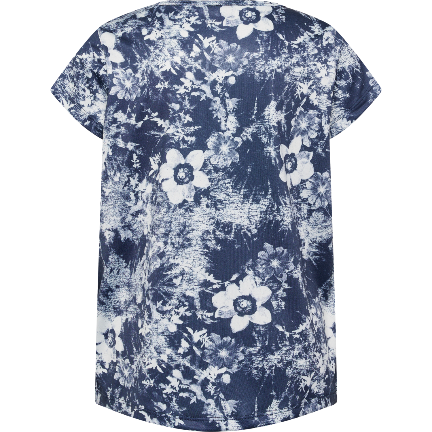 hmlNANNA T-SHIRT S/S, BLACK IRIS, packshot