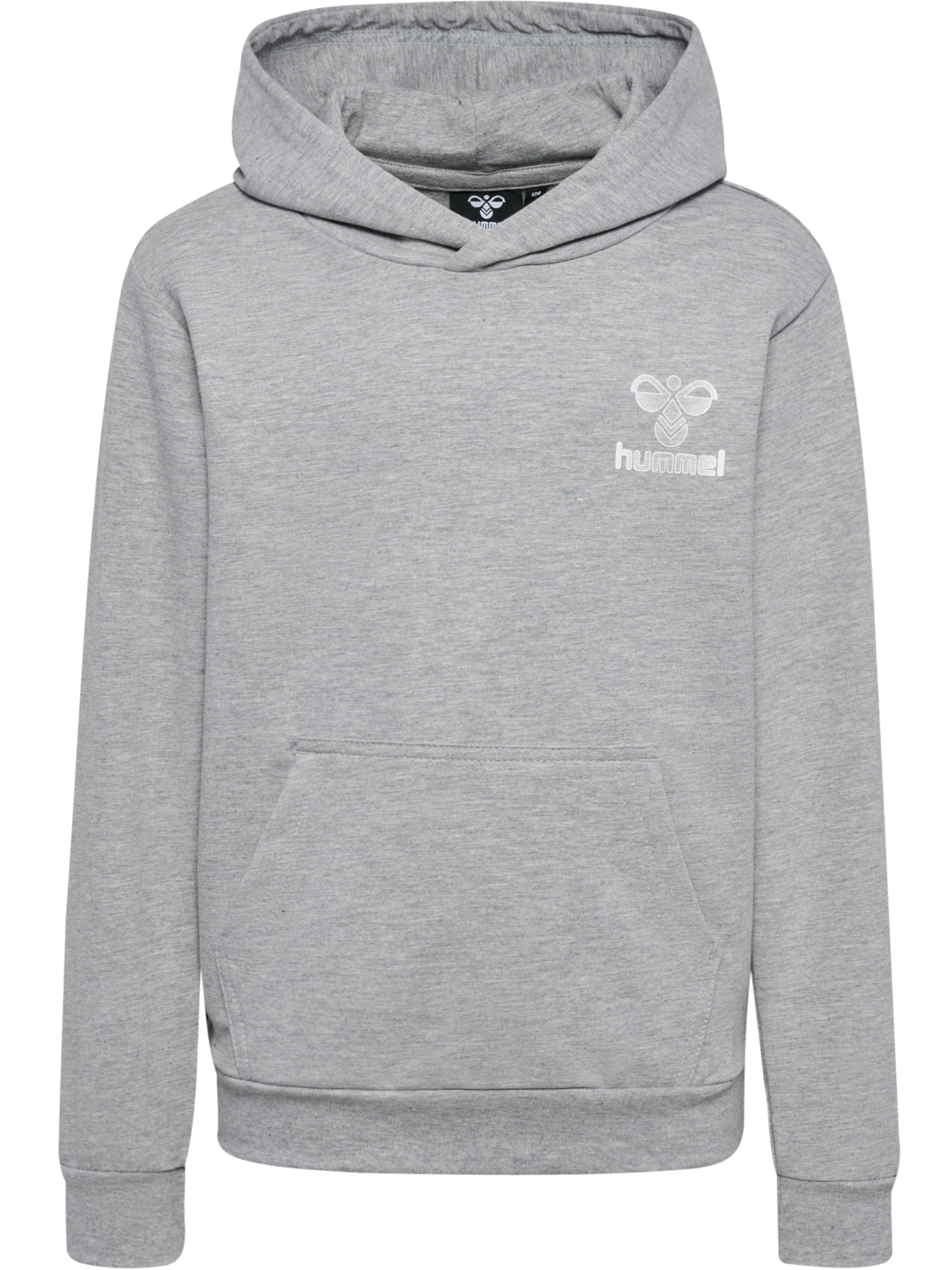 hmlPROUD HOODIE, GREY MELANGE, packshot