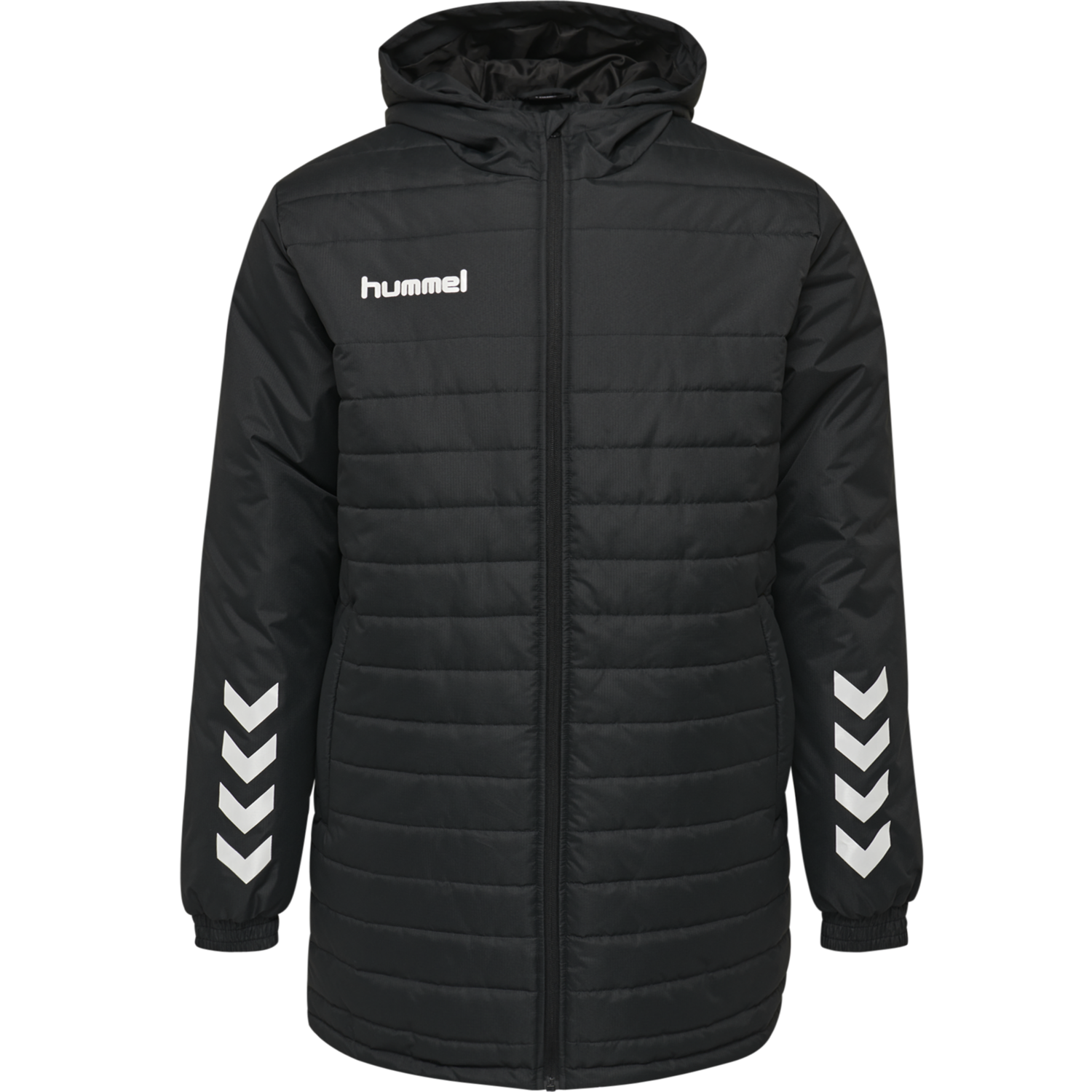 hmlPROMO BENCH JACKET, BLACK, packshot