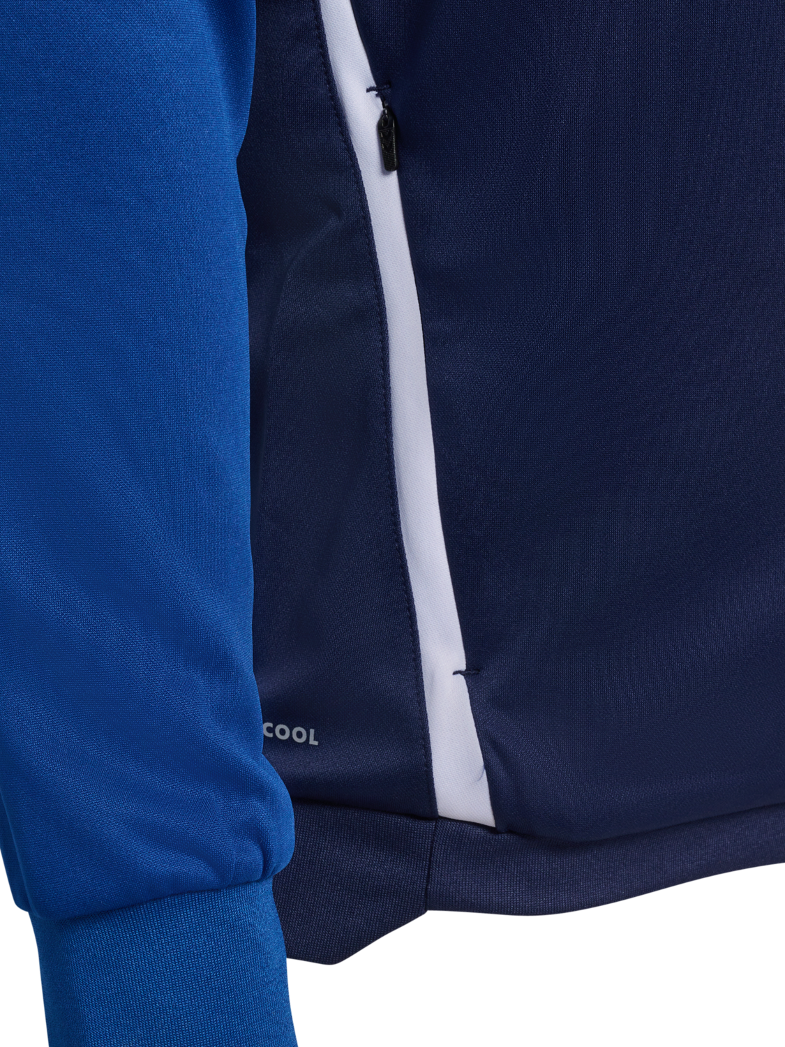 hmlLEAD 2.0 TRACK ZIP JACKET, MARINE/TRUE BLUE, packshot