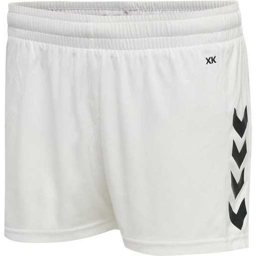 hmlCORE XK POLY SHORTS WOMAN, WHITE, packshot