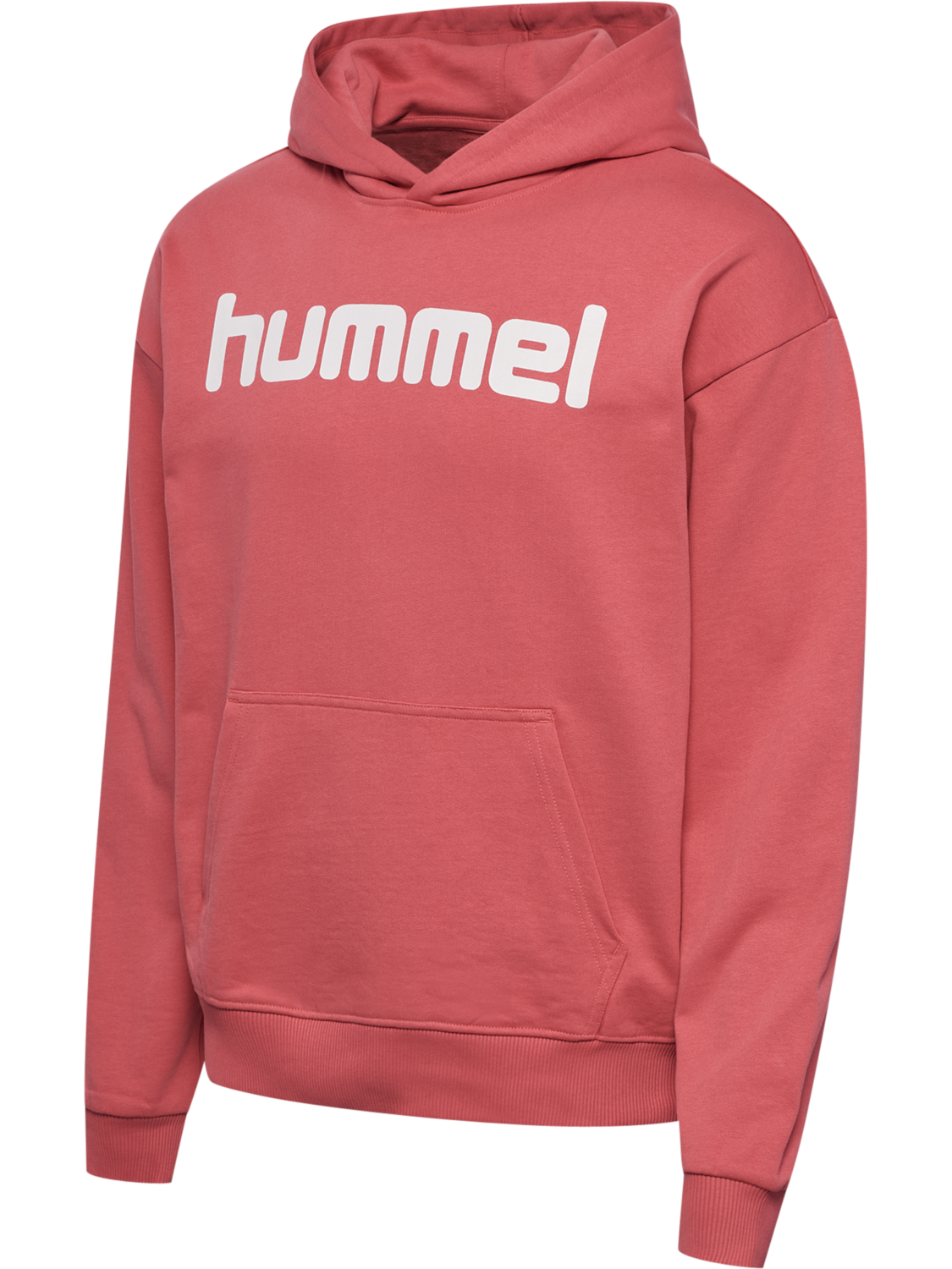 hmlSIGNATURE HOODIE, MINERAL RED, packshot