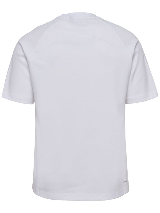 hmlTECH LOOSE T-SHIRT, WHITE, packshot