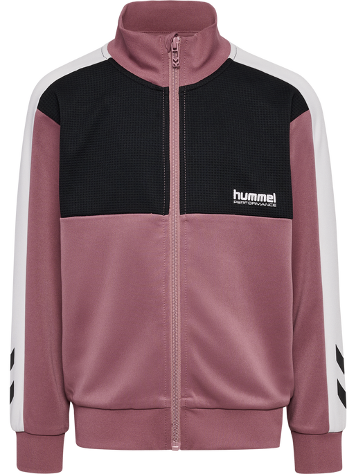 hmlJR COLORBLOCK TRACKSUIT, WISTFUL MAUVE, packshot