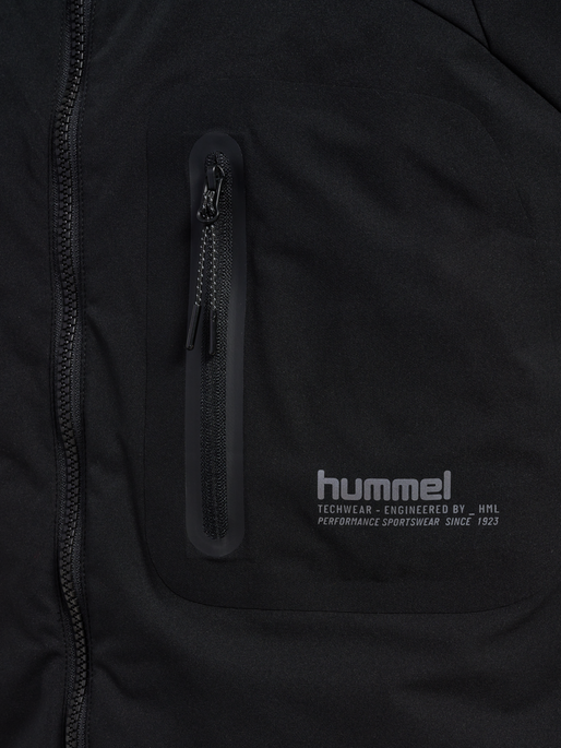 hmlTECH PADDED VEST, BLACK hmlTECH PADDED VEST, BLACK, packshot