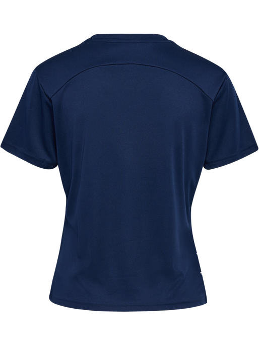 hmlPULSE TRAINING W T-SHIRT S/S, DRESS BLUES, packshot