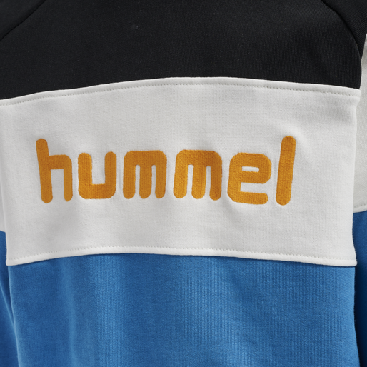 hmlCLAES SWEATSHIRT, VALLARTA BLUE, packshot