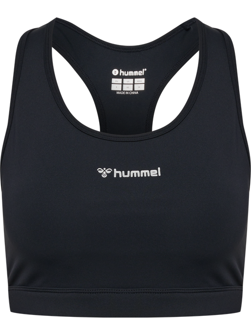 hmlBL PERFORMANCE SPORTS BRA, BLACK, packshot