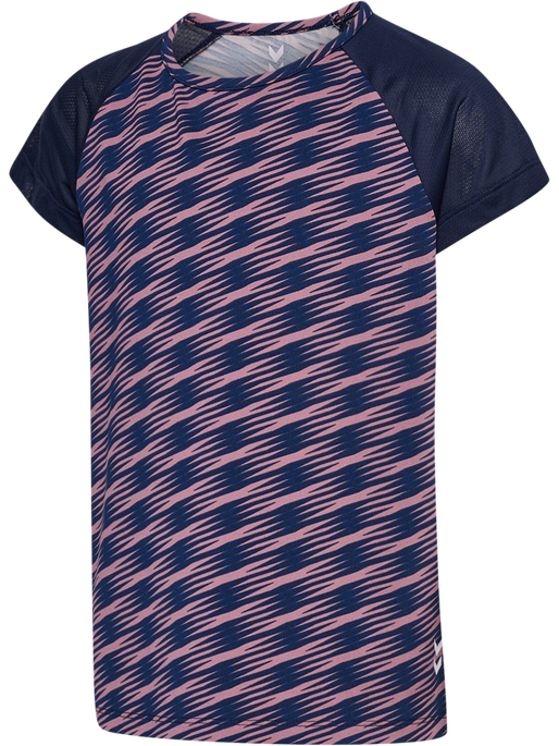 hmlJR MIX T-SHIRT S/S, WISTFUL MAUVE hmlJR MIX T-SHIRT S/S, WISTFUL MAUVE, packshot