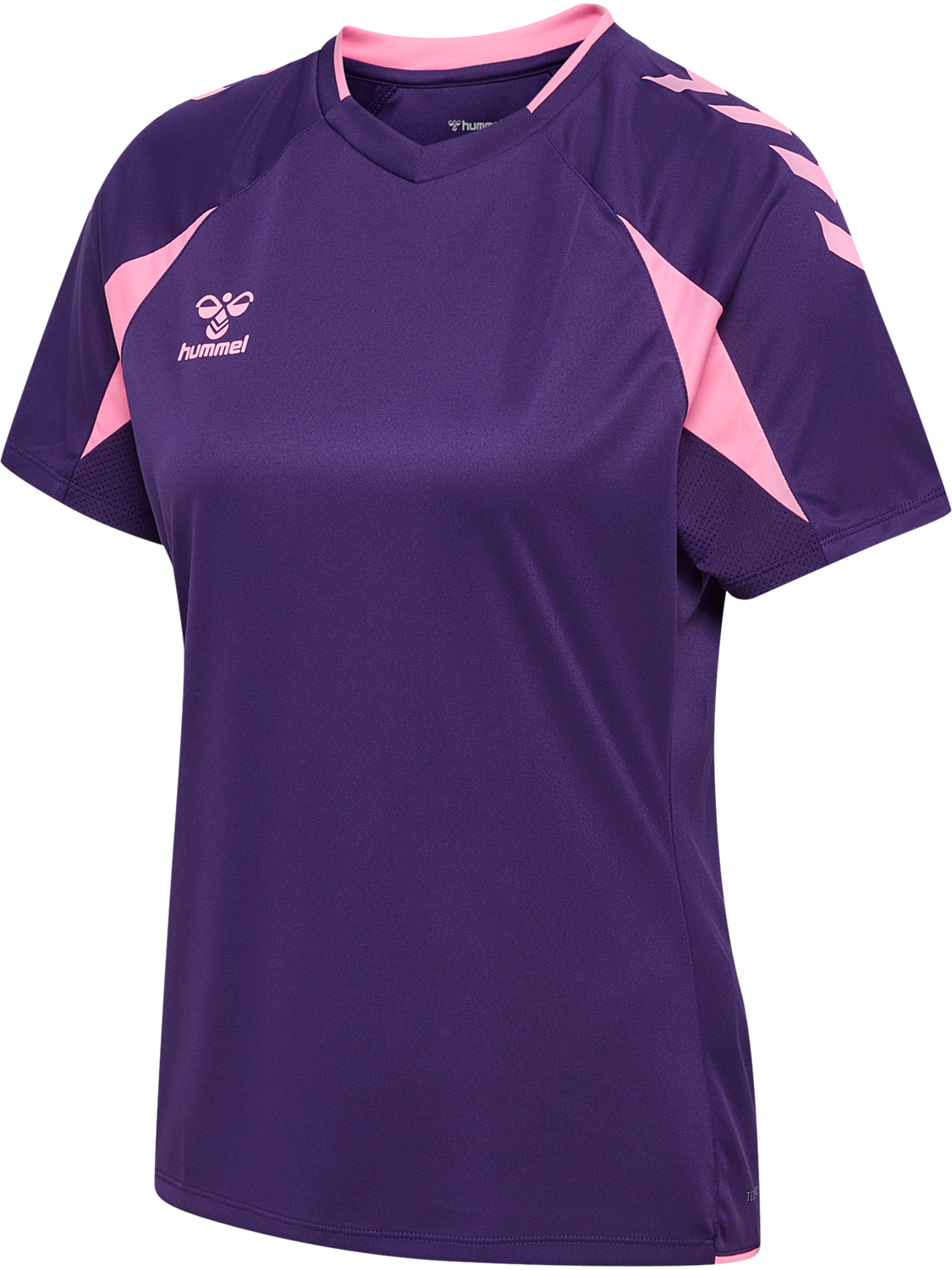 hmlCORE 2.0 JERSEY S/S WOMAN, ACAI/COTTON CANDY, packshot