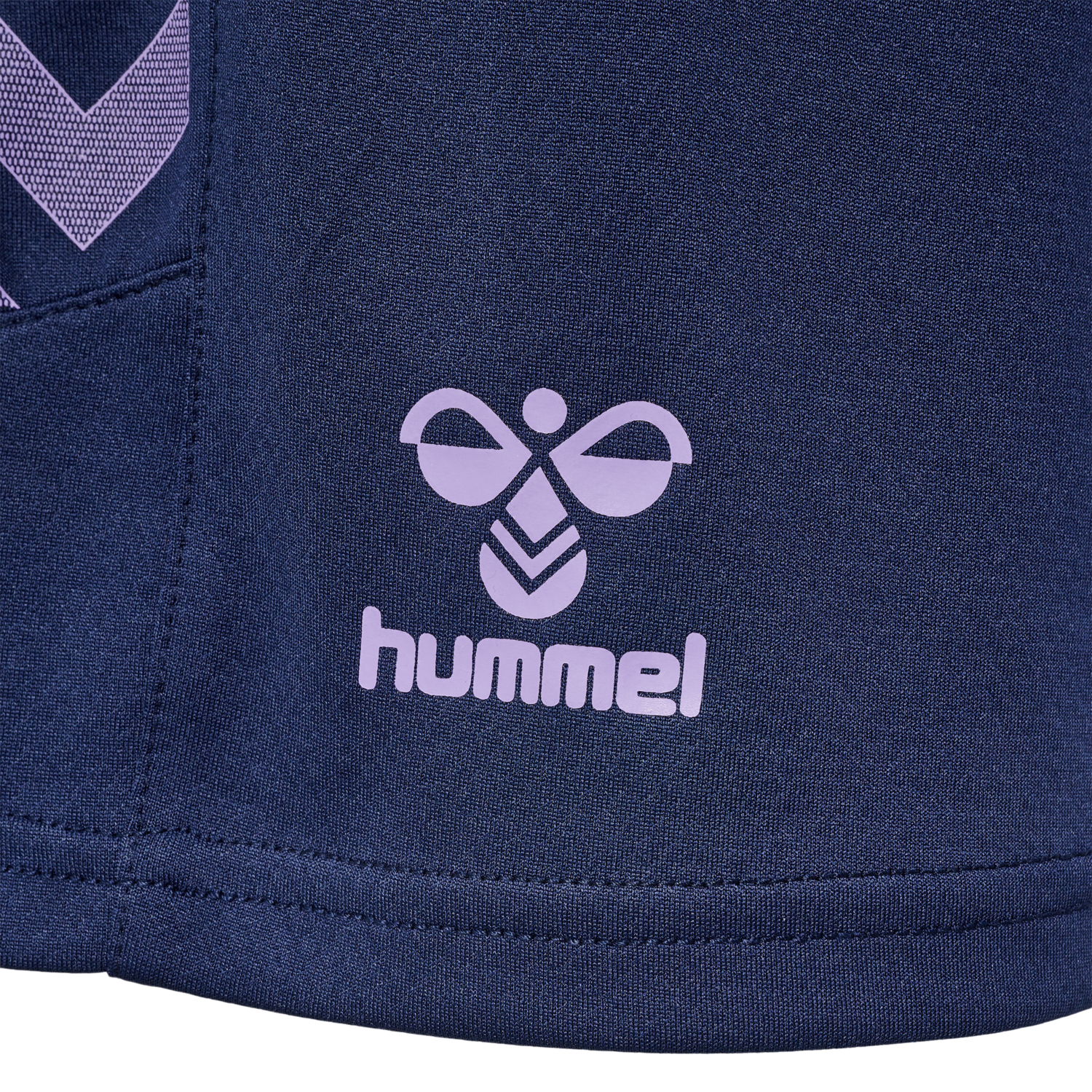 hmlSTALTIC POLY SHORTS WOMAN, MARINE/PAISLEY PURPLE, packshot