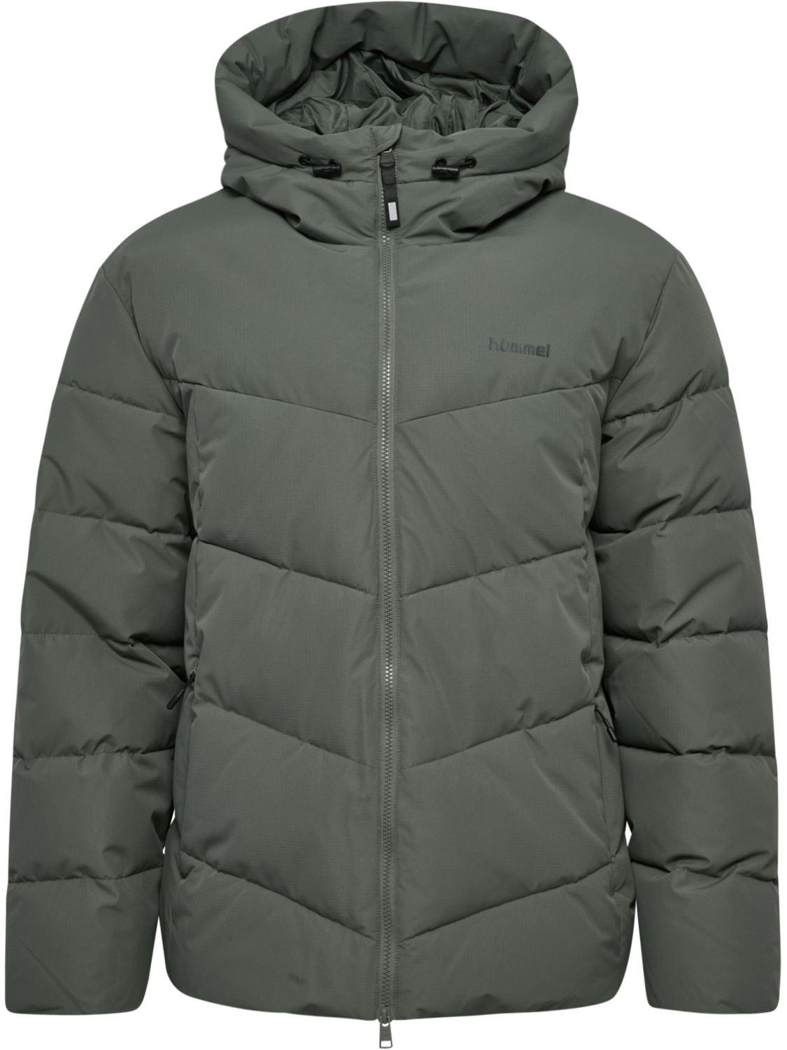hmlPUFFER JACKET, CASTOR GRAY, packshot