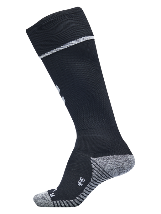 PRO FOOTBALL SOCK 17 - 18, BLACK/WHITE, packshot