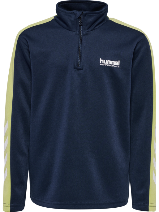 hmlJR GOAL HALFZIP, DRESS BLUES hmlJR GOAL HALFZIP, DRESS BLUES, packshot