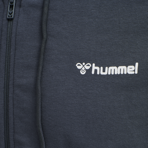 hmlISAM ZIP HOODIE, BLUE NIGHTS hmlISAM ZIP HOODIE, BLUE NIGHTS, packshot