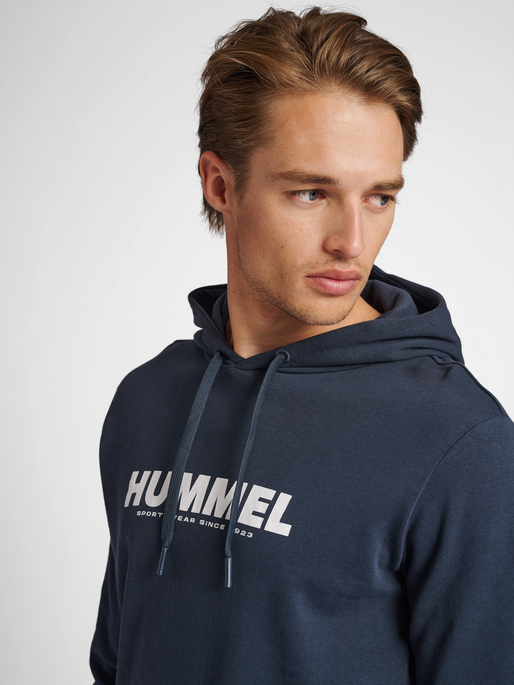 hummel LEGACY NIGHTS LOGO BLUE - HOODIE