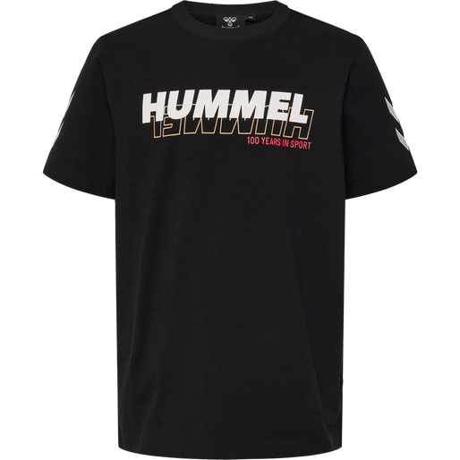 hmlSAMUEL T-SHIRT S/S, BLACK, packshot