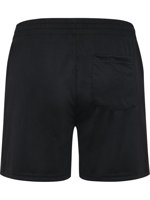FFHB REFEREE POLY SHORTS WOMA, BLACK W/LOGO FFHB REFEREE POLY SHORTS WOMA, BLACK W/LOGO, packshot