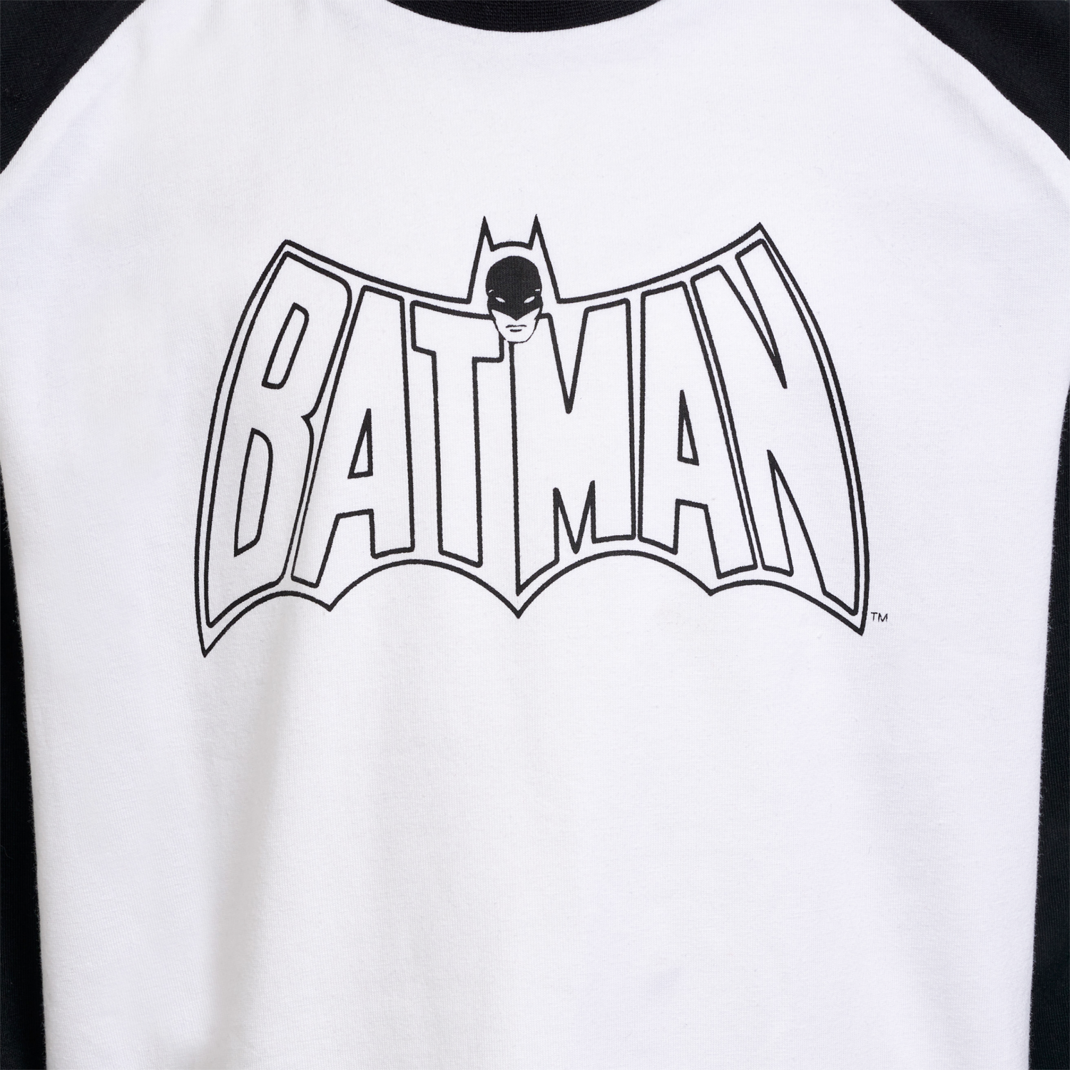 hmlBATMAN BOYS T-SHIRT L/S, BRIGHT WHITE, packshot