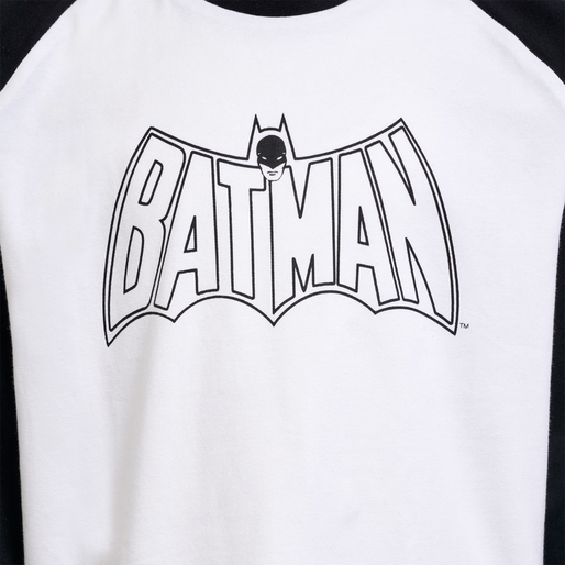 hmlBATMAN BOYS T-SHIRT L/S, BRIGHT WHITE hmlBATMAN BOYS T-SHIRT L/S, BRIGHT WHITE, packshot