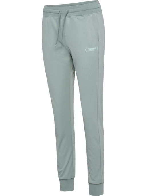 hmlPAOLA POLY  TRACKSUIT SET, CHINOIS GREEN hmlPAOLA POLY  TRACKSUIT SET, CHINOIS GREEN, packshot