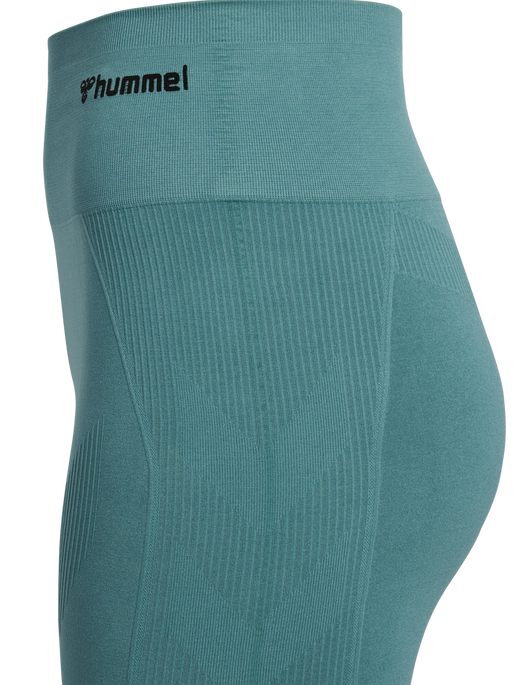 hmlTIF SEAMLESS HIGH WAIST TIGHTS, NORTH ATLANTIC, packshot