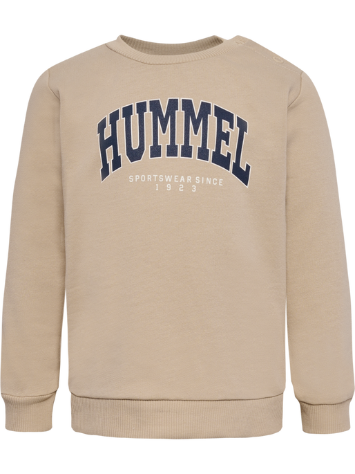 hmlFAST LIME SWEATSHIRT, HUMUS, packshot