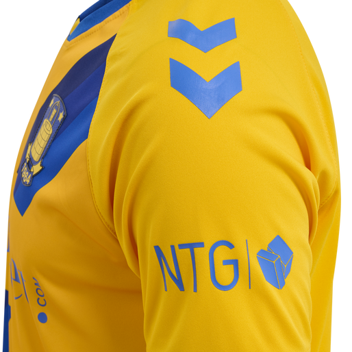 BRØNDBY 21/22 HOME UEFA JERSEY S/S KIDS, 5001, packshot