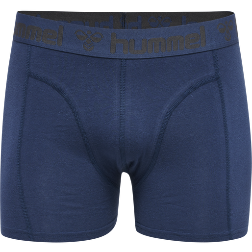 hmlMARSTON 4-PACK BOXERS, BLACK/INSIGINA BLUE, packshot