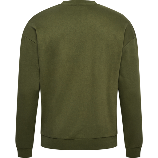 hmlLP10 BOXY SWEATSHIRT, IVY GREEN hmlLP10 BOXY SWEATSHIRT, IVY GREEN, packshot