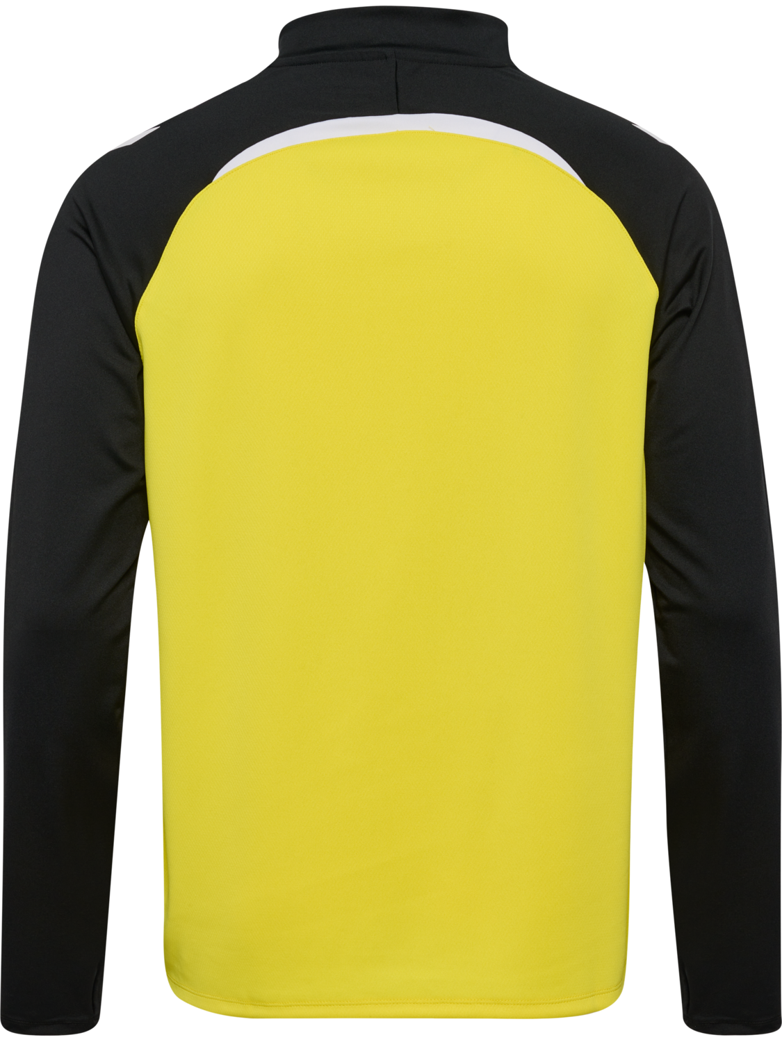 hmlLEAD 2.0 HALF ZIP, BLAZING YELLOW/BLACK, packshot