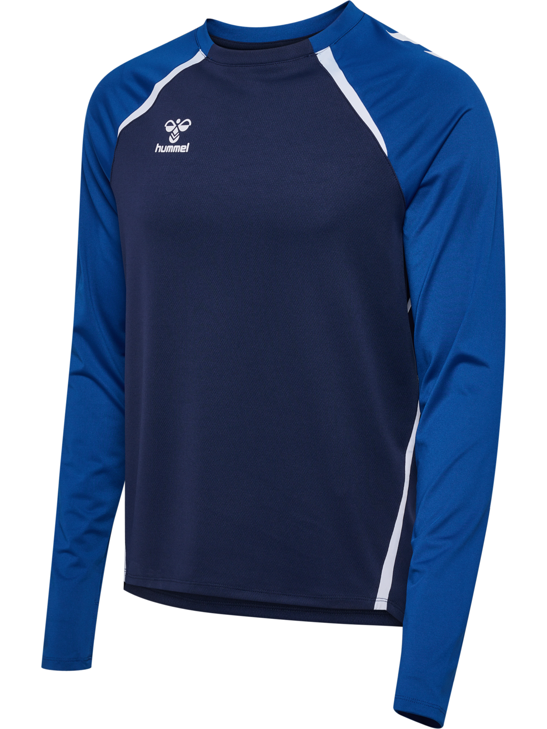 hmlLEAD 2.0 CREW SWEAT, MARINE/TRUE BLUE, packshot