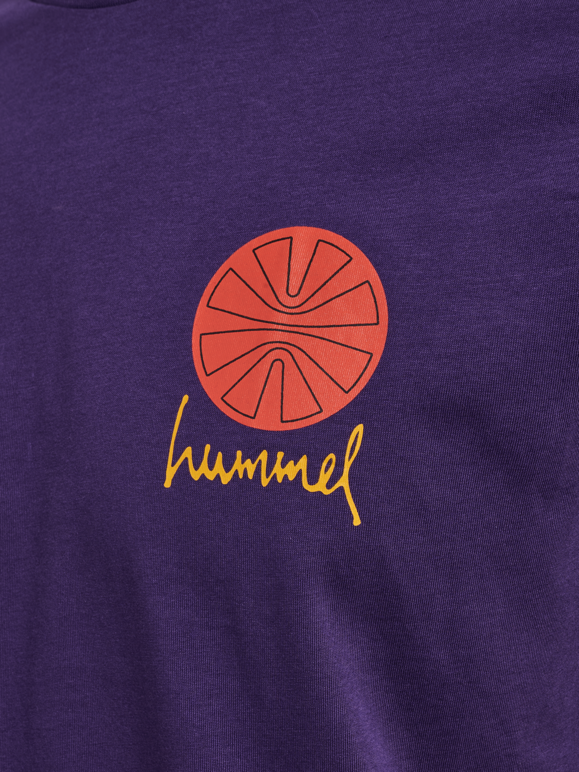 hmlREGULAR GRAPHIC TEE S/S, BLACKBERRY CORDIAL, packshot