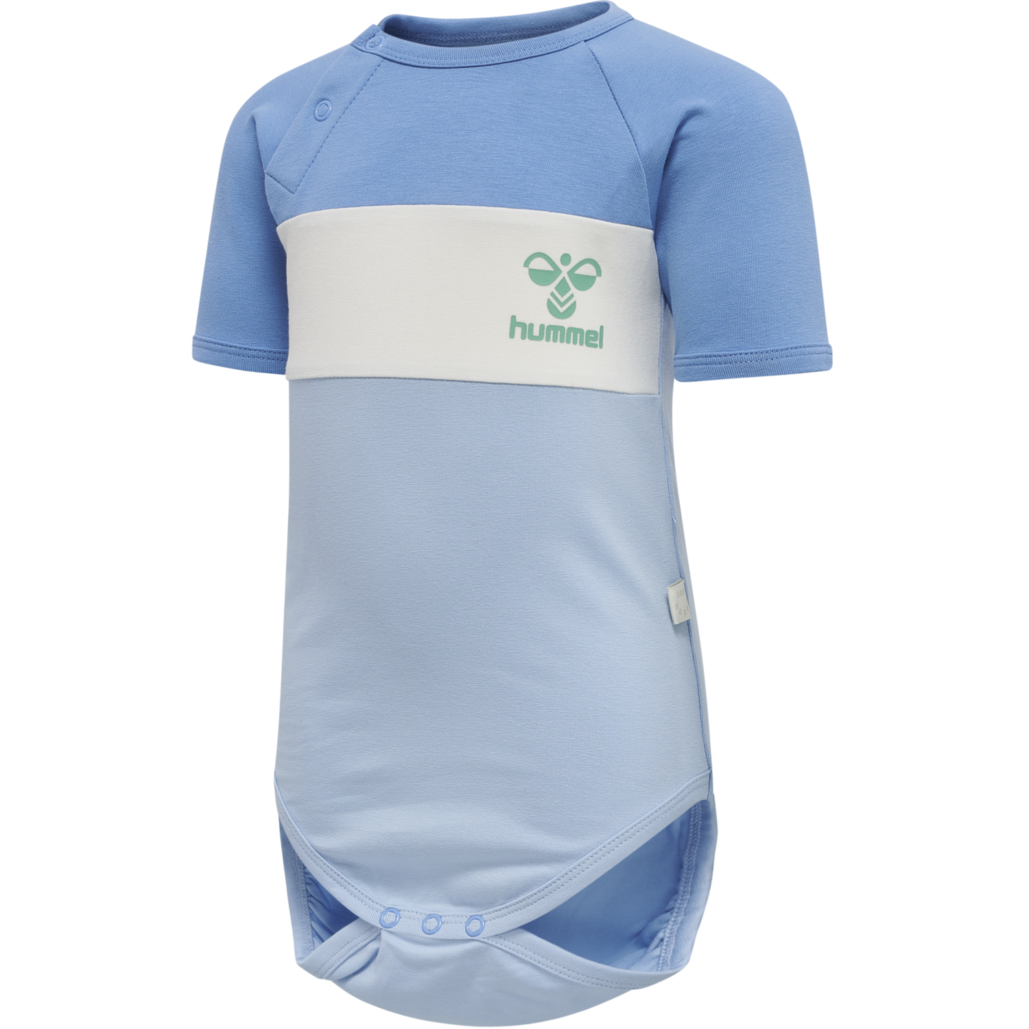 hmlASLAN BODY S/S, SILVER LAKE BLUE, packshot