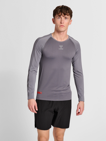 hmlPRO GRID SEAMLESS L/S, FORGED IRON, model