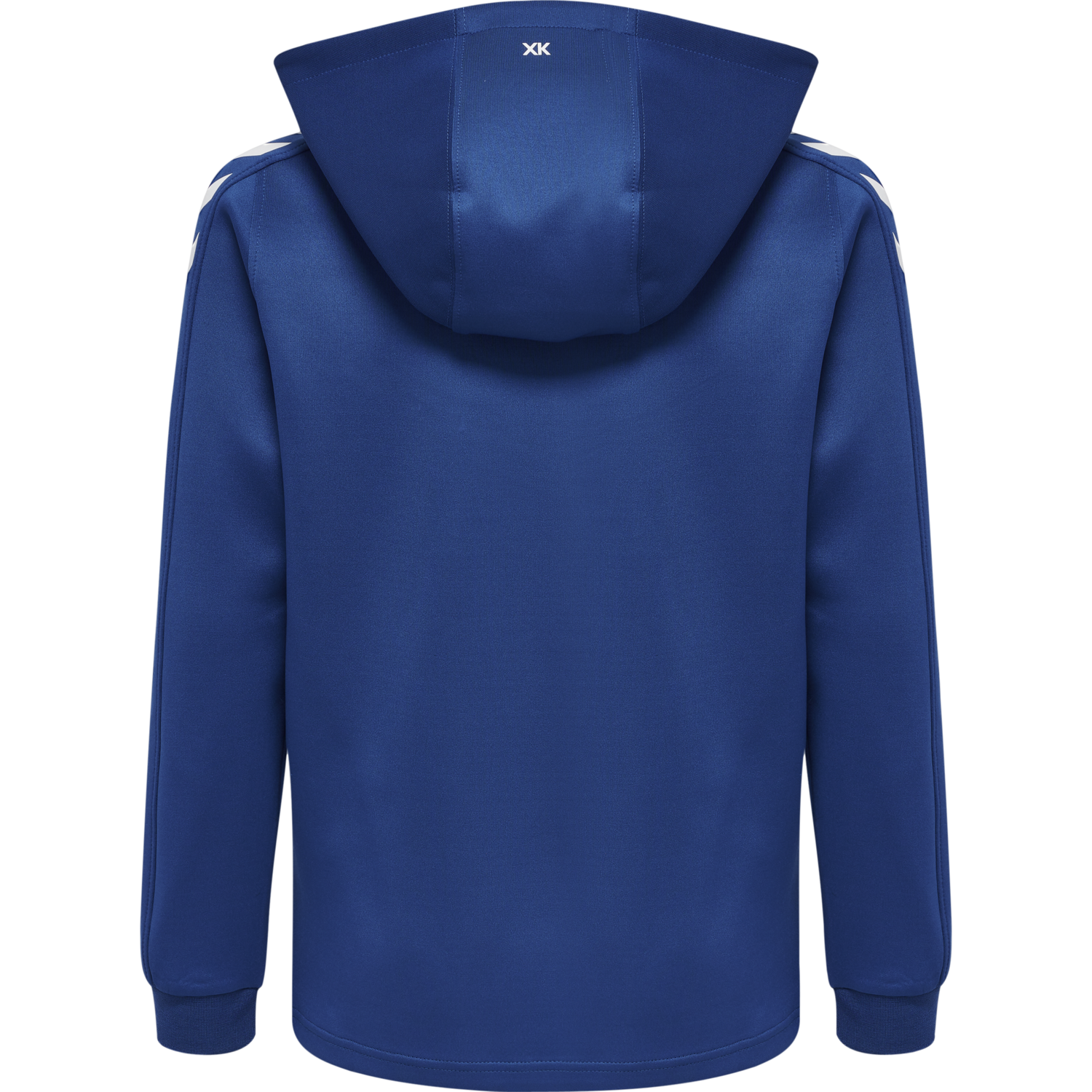 hmlCORE XK POLY ZIP HOOD SWEAT KIDS, TRUE BLUE, packshot